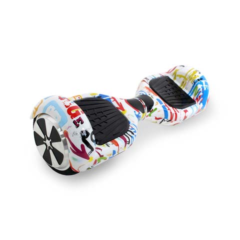 Гироскутер гироборд Hoverbot A-3 Light-white multicolor + сумка
